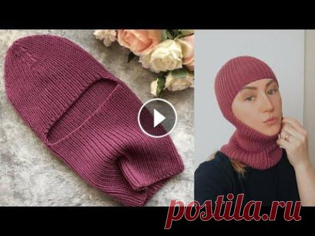 В ЭТОМ СЕЗОНЕ БУДЕТ В МОДЕ ОНА - БАЛАКЛАВА! ПОДРОБНЫЙ МАСТЕР-КЛАСС! KNITTED HAT В ЭТОМ СЕЗОНЕ БУДЕТ В МОДЕ ОНА - БАЛАКЛАВА! ПОДРОБНЫЙ МАСТЕР-КЛАСС! KNITTED HAT...