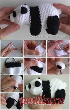 How To Make A Crochet Panda Amigurumi