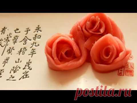 Карвинг из овощей и фруктов
