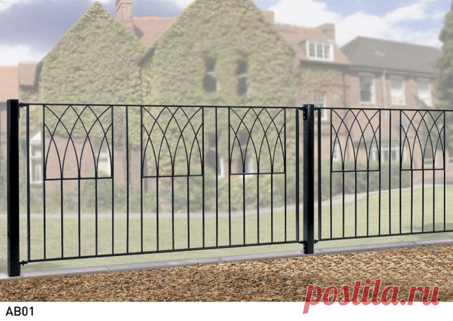 «Abbey Gates, Fencing & Railings - Wrought Iron Gates Direct» — карточка пользователя vychegzhanin.va в Яндекс.Коллекциях