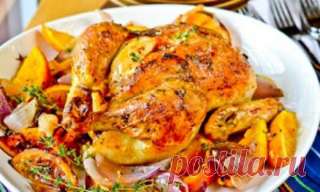 Нежная курочка в чесночно-апельсиновом маринаде - Идеальная хозяйка
