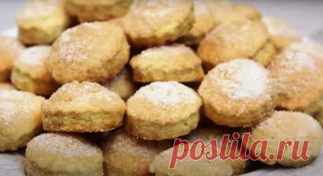Нежное и рассыпчатое сахарное печенье. Рецепт палочка-выручалочка к чаю