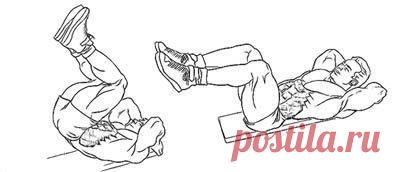 Как накачать нижнюю часть пресса?