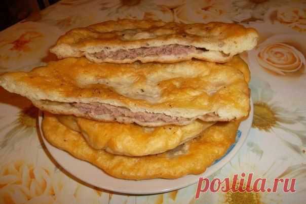 Хычины с мясом | Банк кулинарных рецептов