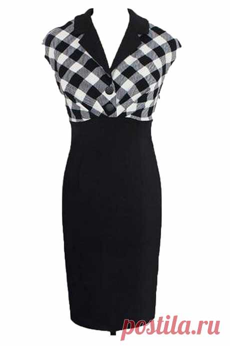 ForeverGod Women's Red Cherry Print Graceful Formal Dress at Amazon Women’s Clothing store: