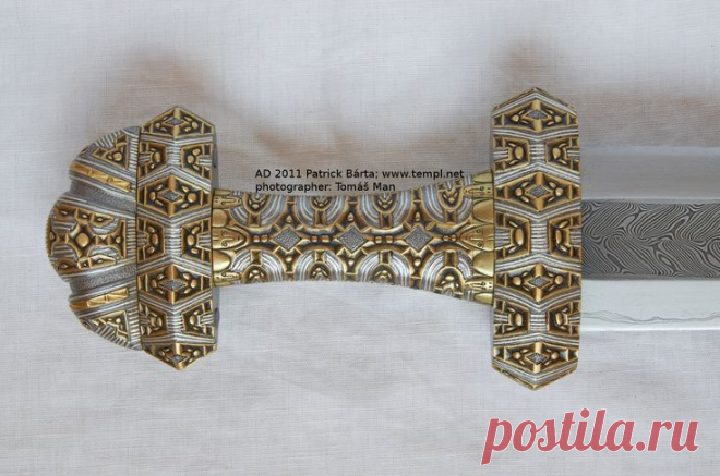 Эфес меча от Patrick Barta.