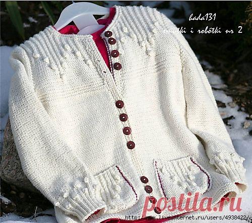 детские кофточки