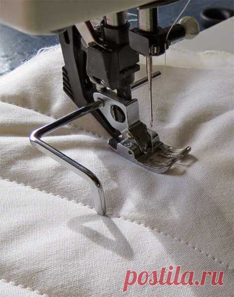 Do you have this accessory for your sewing machine? Do you use it?It allows you to stitch at the desired distance from a previous stitching. It's great for echo quilting. I have a Pfaff machine…