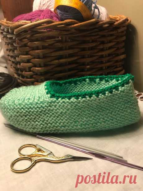Super Simple and Easy  Knit A Short Socks Проще простого. Следки спицами за пару часиков  подробное видео