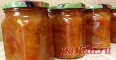 Салат на зиму из кабачков и перца - Со Вкусом
