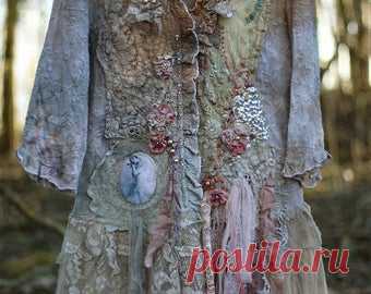 Wearable art. Bohemian romantic. Altered couture. от FleursBoheme