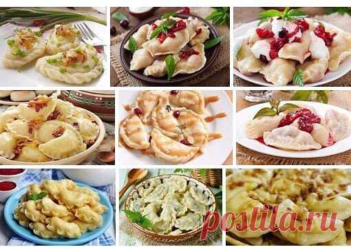 ТОП-10 САМЫХ ВКУСНЫХ ДОМАШНИХ ВАРЕНИКОВ
Классические, сытные, сладкие и даже ленивые
1. Вареники с вишней
ИНГРЕДИЕНТЫ:
Для теста:
Мука — 350 г
Картофельный крахмал — 1 ст. л.
Яйца — 1 шт.
Вода — 300 мл
Соль — 1 щепотка
Для начинки:
Замороженная вишня — 1 кг
Сахар — 300 г
Ванилин — 2 г
Корица — 3 г
ПРИГОТОВЛЕНИЕ:
1. Замесить крутое эластичное тесто, сформировать шар, обернуть пищевой пленкой и оставить на 20 минут.
2. Для начинки: предварительно размороженную вишню посыпать сахаром и через 30