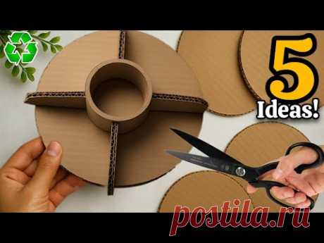 Transforming Cardboard & Jute♻️😱 5 GENIUS Recycling Ideas That Will Amaze You!