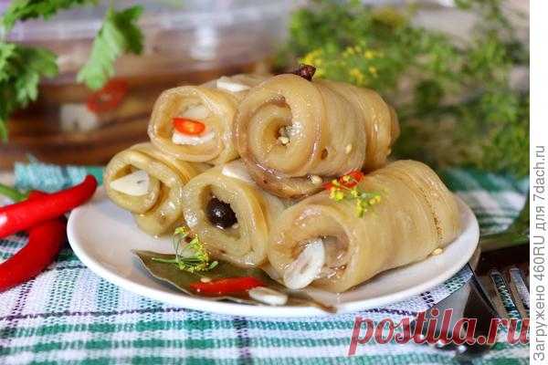 Маринованные баклажаны 