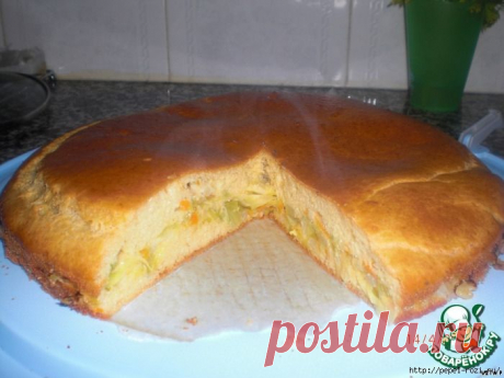 ПИРОГ &quot;ШАРЛОТКА С КАПУСТОЙ&quot;