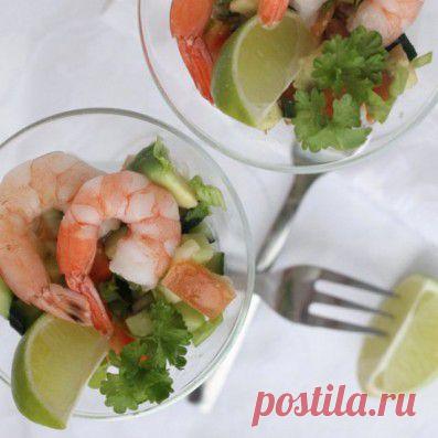Статьи - Коктейль из креветок и овощей — 56 ккал – Палеодиета: Первобытный прорыв
