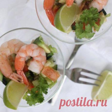 Статьи - Коктейль из креветок и овощей — 56 ккал – Палеодиета: Первобытный прорыв