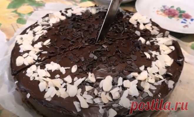 Торт «Домашняя Прага» Самый вкусный шоколадный торт! Любовь с первого кусочка! — Домашняя кулинария
