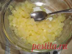 Яблочная начинка для Чучелкиных пирожков (в микроволновке)