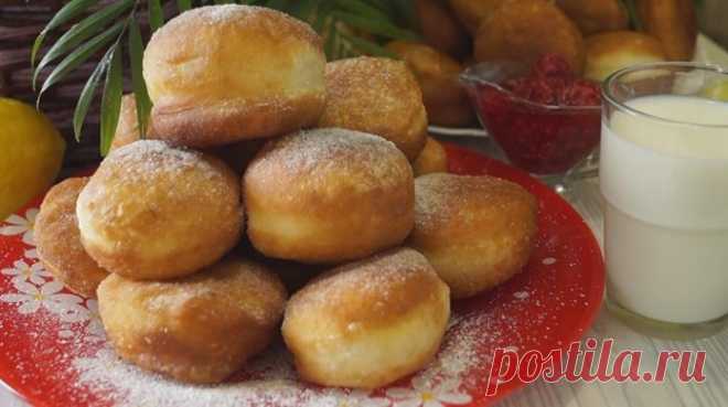 Очень вкусные воздушные пончики