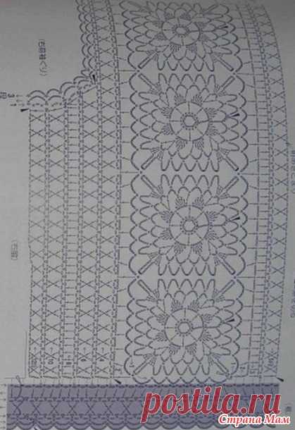 Нежная безрукавка - Все в ажуре... (вязание крючком) - Страна Мам