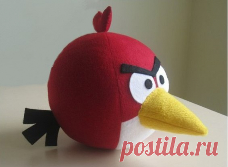 Шьем красную птицу из Angry Birds
-------------------------------------------------------------
На изготовление такой забавной игрушки у Вас уйдет не более часа.
Красная птица порадует не только детей, но и взрослых.
Что нам потребуется:

Фетр – красный, белый, желтый и черный;
Синтепон;
Нитки в цвет фетра;
Игла;
Ножницы;
Листы А4 для построения выкроек;
Карандаш;
Маркер для ткани;
Швейная ...
https://womans-hobby.ru/из-фетра/шьем-красную-птицу-и..