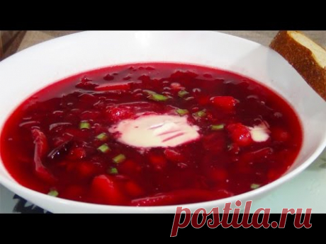 Как приготовить вкусный диетический борщ (Diet soup)