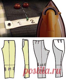 Особенности пошива женских брюк