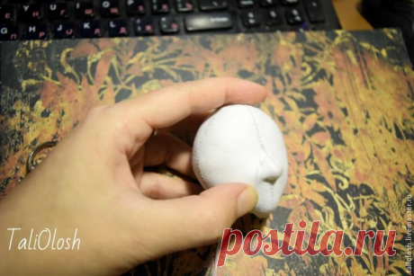 Создание объемной текстильной кукольной головки. Часть первая - Ярмарка Мастеров - ручная работа, handmade