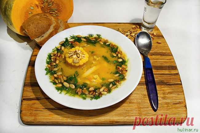 Тыквенный суп-пюре с курицей | Мужской кулинарный сайт - лучшие рецепты с фото