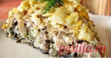 Фирменный салат минского ресторана «Орландо»