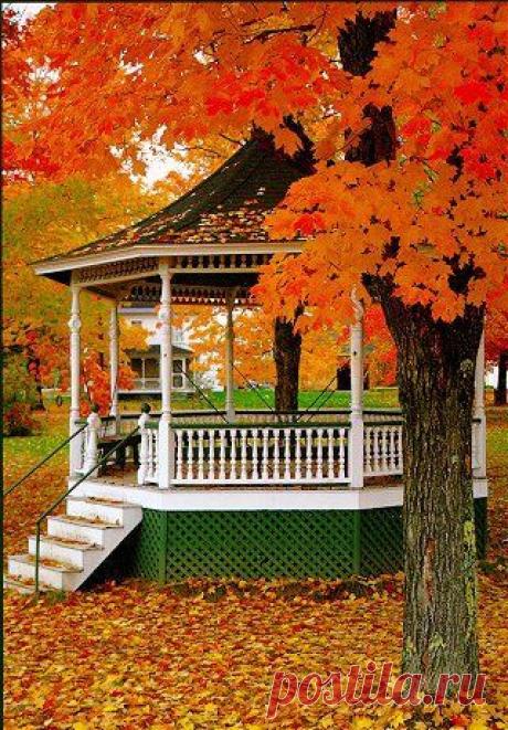 Old band stand in a park  |  Pinterest: инструмент для поиска и хранения интересных идей