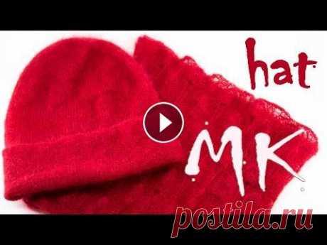 ШАПКА СПИЦАМИ СВЕРХУ ► Как вязать шапку от макушки ► Мастер класс по вязанию DIY Теперь меня можно найти только здесь https://t.me/psy_lulu...