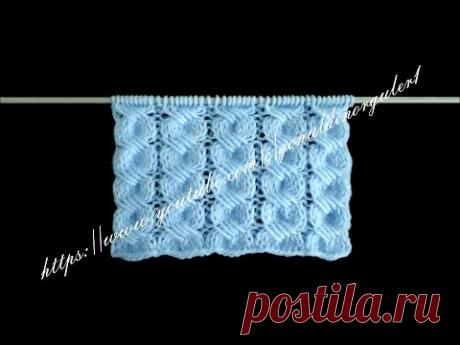 şiş ile bayan yelekleri zincir örgü modeli örneği nasıl örülür