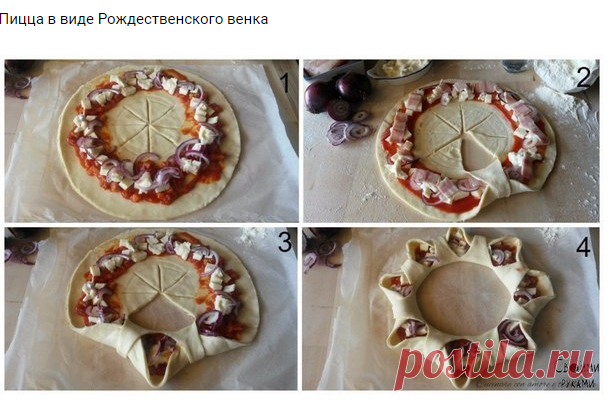 Пицца на Рождество. Рукоделие идеи и советы handmade | ВКонтакте