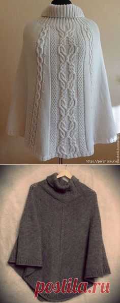 Poncho radios * Swansong * | knitting modelo | POSTE