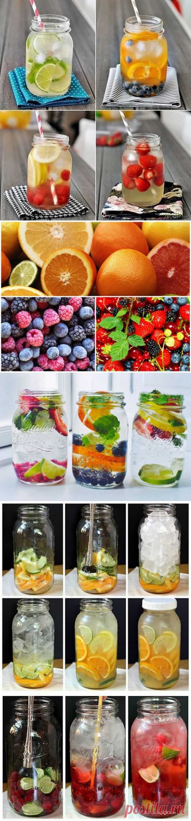 Как сделать освежающую и вкусную воду для утоления жажды | Среда обитания