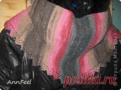 Вязание спицами - Бактус Pimpelliese В моем исполнении » Поиск мастер классов, поделок своими руками и рукоделия на SearchMasterclass.Net