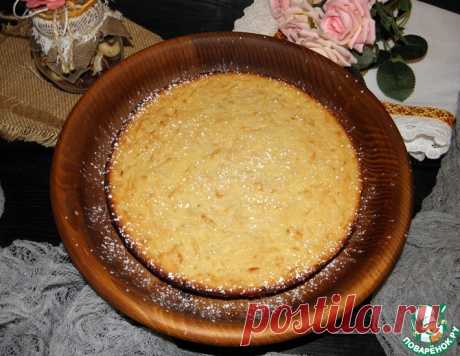 Манно-яблочный пирог "Сочный" – кулинарный рецепт