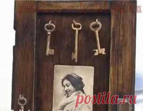 Мастера рукоделия - рукоделие для дома. Бесплатные мастер-классы, фото и видео уроки - Мастер-класс: Ключница от дизайнера-декоратора