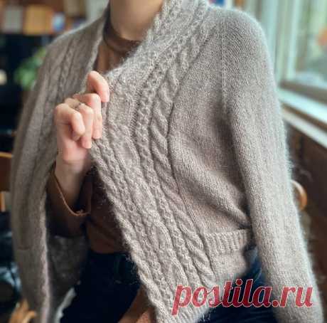Пост на стене #вязание #спицы #кардиган🧶 Присоединяйтесь ко мне в Телеграм   https://t.me/svetlix