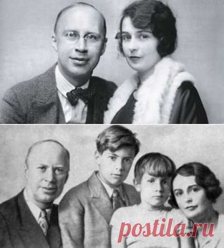 Сергей Прокофьев и Лина Прокофьева