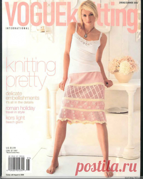 【转载】Vogue knitting 2006 Spring Summer - 木棉花的日志 - 网易博客