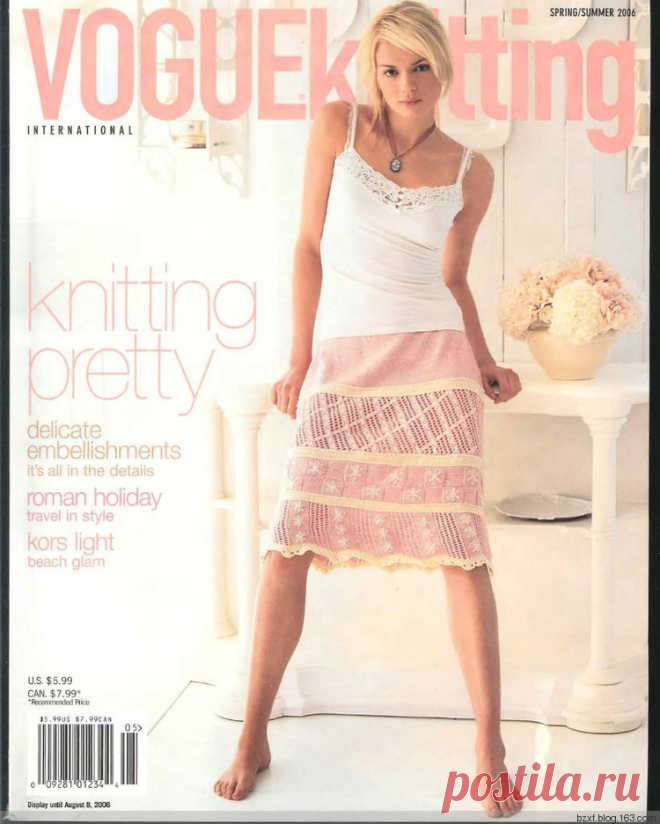 【转载】Vogue knitting 2006 Spring Summer - 木棉花的日志 - 网易博客