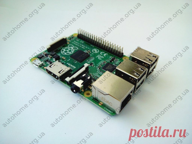 Raspberry Pi модель B +