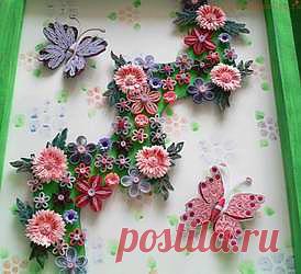 Мастера рукоделия - рукоделие для дома. Бесплатные мастер-классы, фото и видео уроки - Мастер-класс по квиллингу: Пушистые цветочки