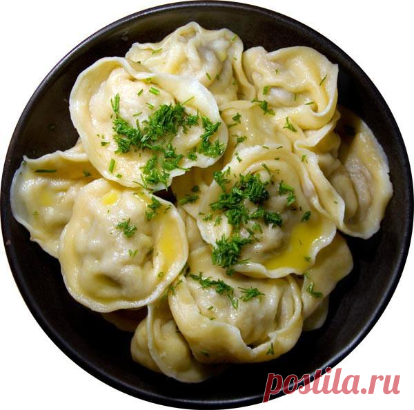 Пельмени с форелью