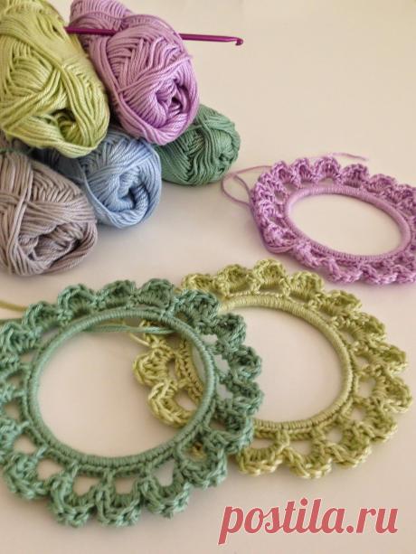 Bees and Appletrees (BLOG): FOTOLIJSTJE HAKEN STAP-VOOR-STAP UITLEG // CROCHET PHOTOFRAME TUTORIAL STEP-BY-STEP