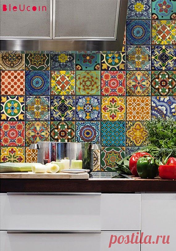 Bleucoin Tile Decals