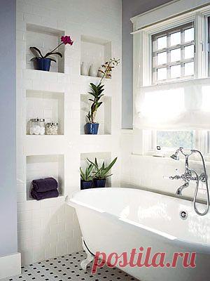 Ванная - идеи хранения.